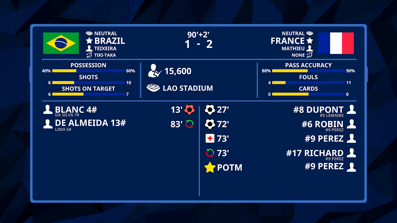 Simulador Internacional de Futebol - Download do APK para Android