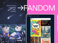 Tumblr—Fandom, Art, Chaos screenshot 9