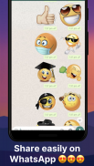 3D Emoji Stickers for WhatsApp: Smiley Stickers screenshot 5