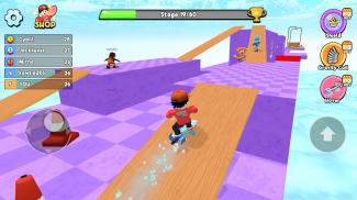 Obby Skateboard: Easy Parkour screenshot 3