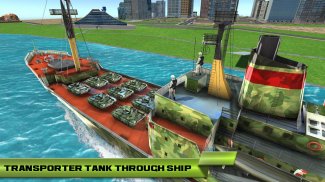 US Army Car Transport Cruise Ship Simulator 2019 screenshot 0