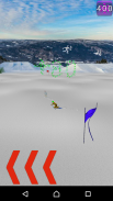 ⛷ Girl Skier. Sport game screenshot 2