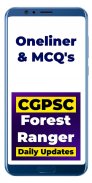 CGPSC FOREST RANGER - CGPSC EXAMS APP screenshot 1