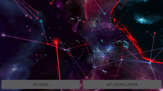 Sci_Fi Particle Plexus 3D Live Wallpaper screenshot 12