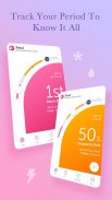 Petal –Aplicación para seguir menstrual de mujer screenshot 1