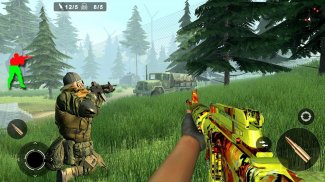 Serangan Kaunter Hutan: Tentera AS Strike FPS screenshot 2