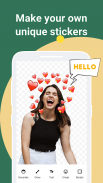 iSticker - 为WhatsApp制作个性化表情包，DIY贴图，表情包制作神器，贴图制作神器 screenshot 0