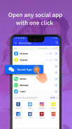 All In One Messenger for Social Apps screenshot 4