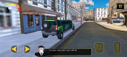 Real Limousine Offroad Taxi Driving Games 2021 screenshot 0