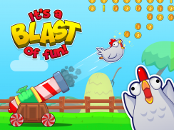 Chicken Toss - Cannon Launcher screenshot 1