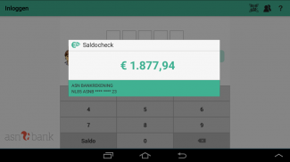 ASN Mobiel Bankieren screenshot 1