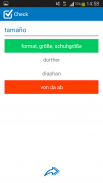 German - Spanish dictionary screenshot 5