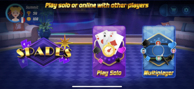 Spades online screenshot 6