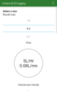 PMA Calibration Calculator screenshot 1