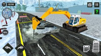 Snow Offroad Construction Game screenshot 0