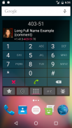 Contacts widget with dialer screenshot 3