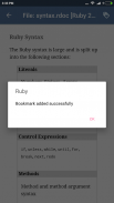 Ruby Programming Docs screenshot 3