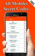 Secret Codes for Phones : Mobile Master Codes screenshot 1