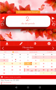 Periodo Calendario Menstrual screenshot 8