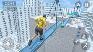 Going Up Parkour Game: Rooftop screenshot 1