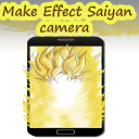 make effect super Saiyan camera