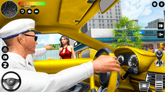 Crazy Car Driving: Taxi Games screenshot 3