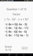 Algebra Quiz screenshot 3