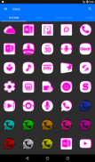 Inverted White and Pink Icon Pack Free screenshot 12