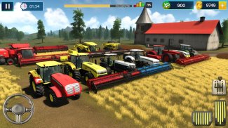 Farming Game: Tractor Driving screenshot 1