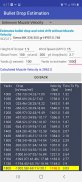 Bullet Drop Estimation screenshot 5