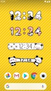 Horloge Mochi Panda Digital screenshot 4