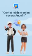 Prisga - Anonim Chat & Curhat screenshot 4