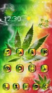 (FREE)Weed Rasta Smoke New 2018 Theme screenshot 6