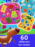 Baby Puzzles. Garage Tools screenshot 1