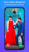 Romantic Video Ringtone for Incoming Call screenshot 1