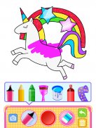 Unicorn Coloring Drawing Games screenshot 4