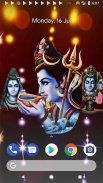 4D Lord Shiva Live Wallpaper screenshot 1