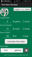 Flow Rate Calculator screenshot 1