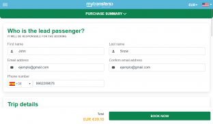 MyTransfers screenshot 4