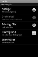 Text Uhr screenshot 1