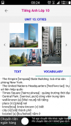 Tieng Anh Lop 10 - English 10 screenshot 20