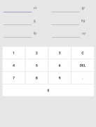 Weight unit converter screenshot 2