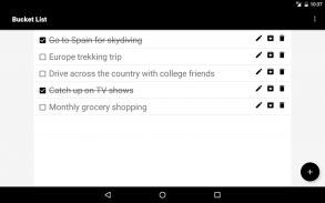 Simple Bucket List screenshot 9