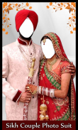 Sikh Couple Photo Suit New screenshot 0