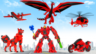 Fox Robot Transform Bike Game screenshot 6