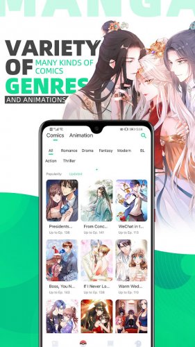 漫咖漫画 海量热门漫画小说有声书动画天天更新4 1 0 下载android Apk Aptoide