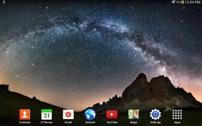 Night Sky Live Wallpaper screenshot 0