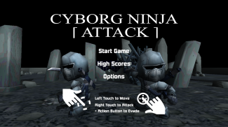 Cyborg Ninja- Angriff screenshot 0