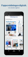 Hallandsposten e-tidning screenshot 4