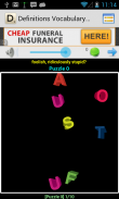 Definition Vocabulary Builder screenshot 2